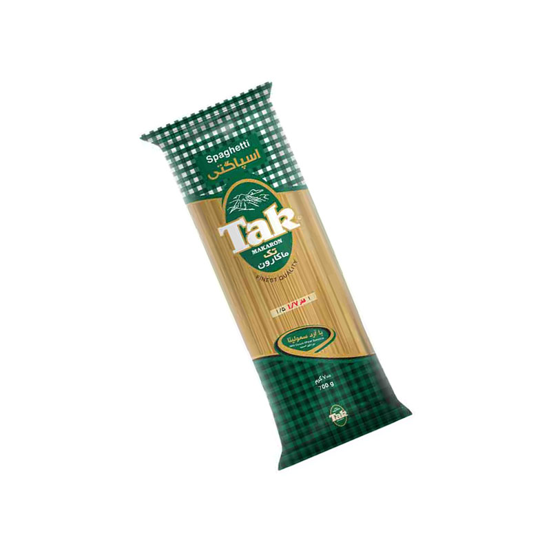 ماکارونی اسپاگتی 1/7 تک 700 گرمی