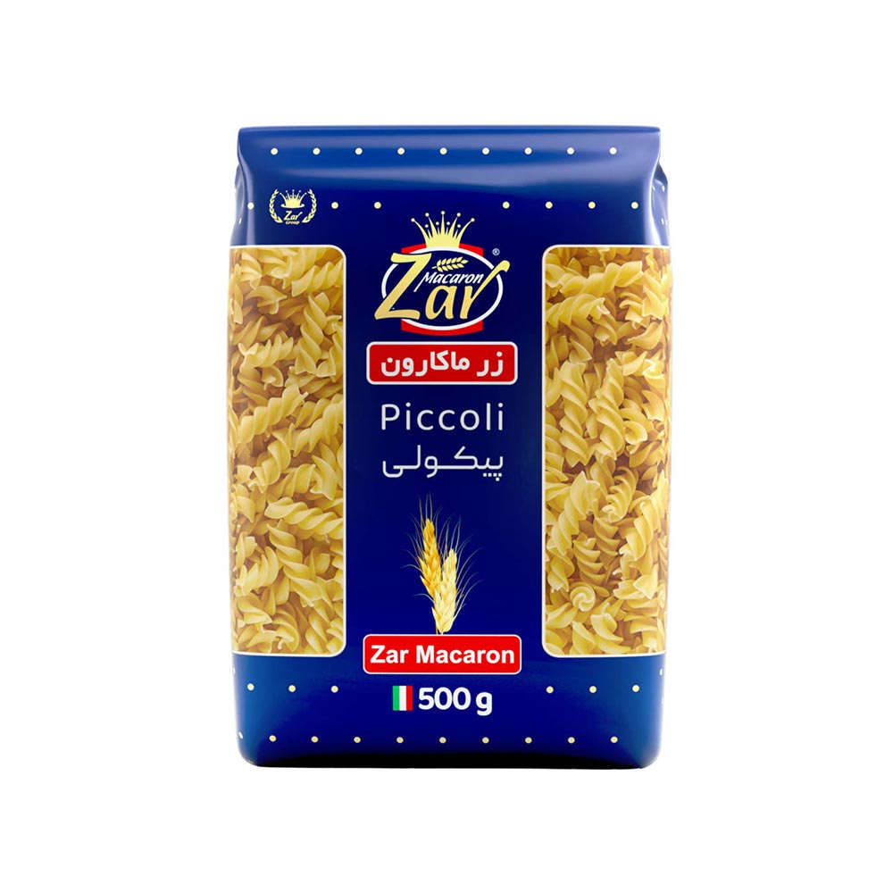 ماکارونی پیکولی زر ماکارون 500 گرمی
