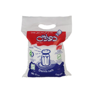نمک خوراکی یددار دوریس 2 کیلوگرم